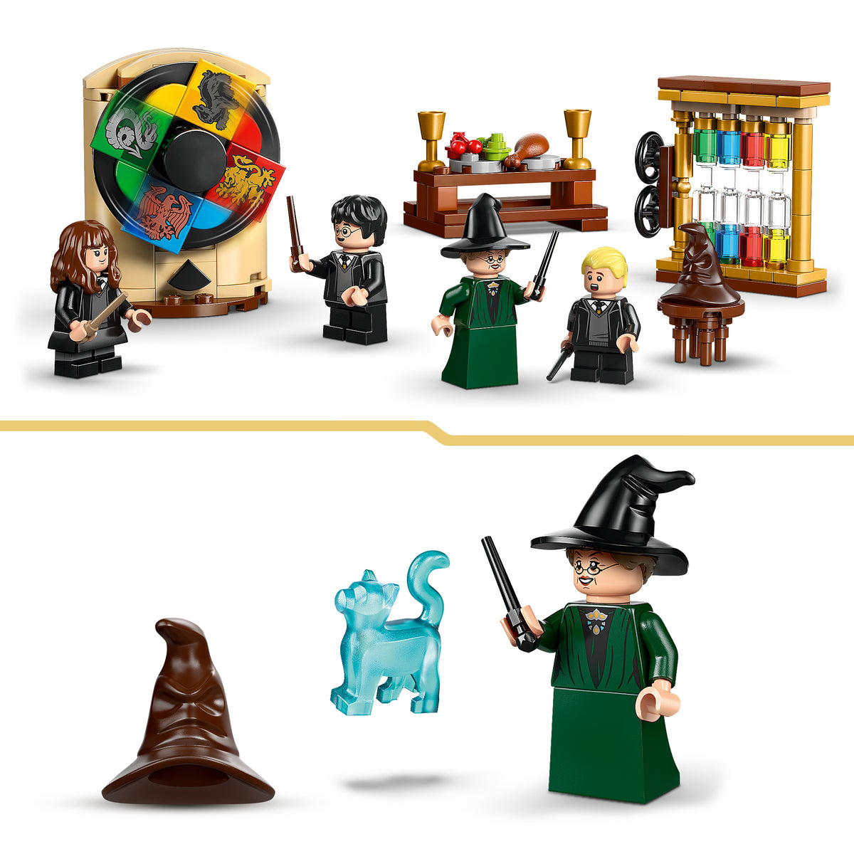 LEGO Harry Potter 76460 Schloss Hogwarts: Auswahlzeremonie Sprechenden