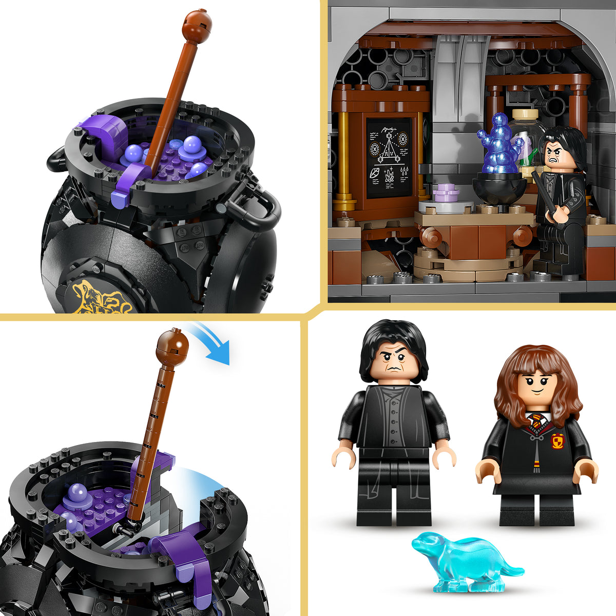 LEGO Harry Potter 76464 Kessel: Geheimes Klassenzimmer für Zaubertränke