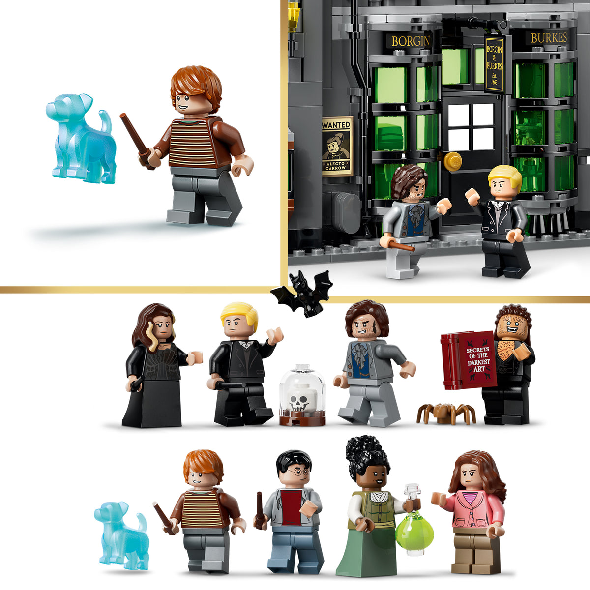 LEGO Harry Potter 76471 Zaubererläden in der Winkelgasse