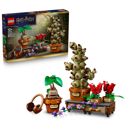 LEGO Harry Potter 76474 Schloss Hogwarts: Kräuterkunde-Pflanzen