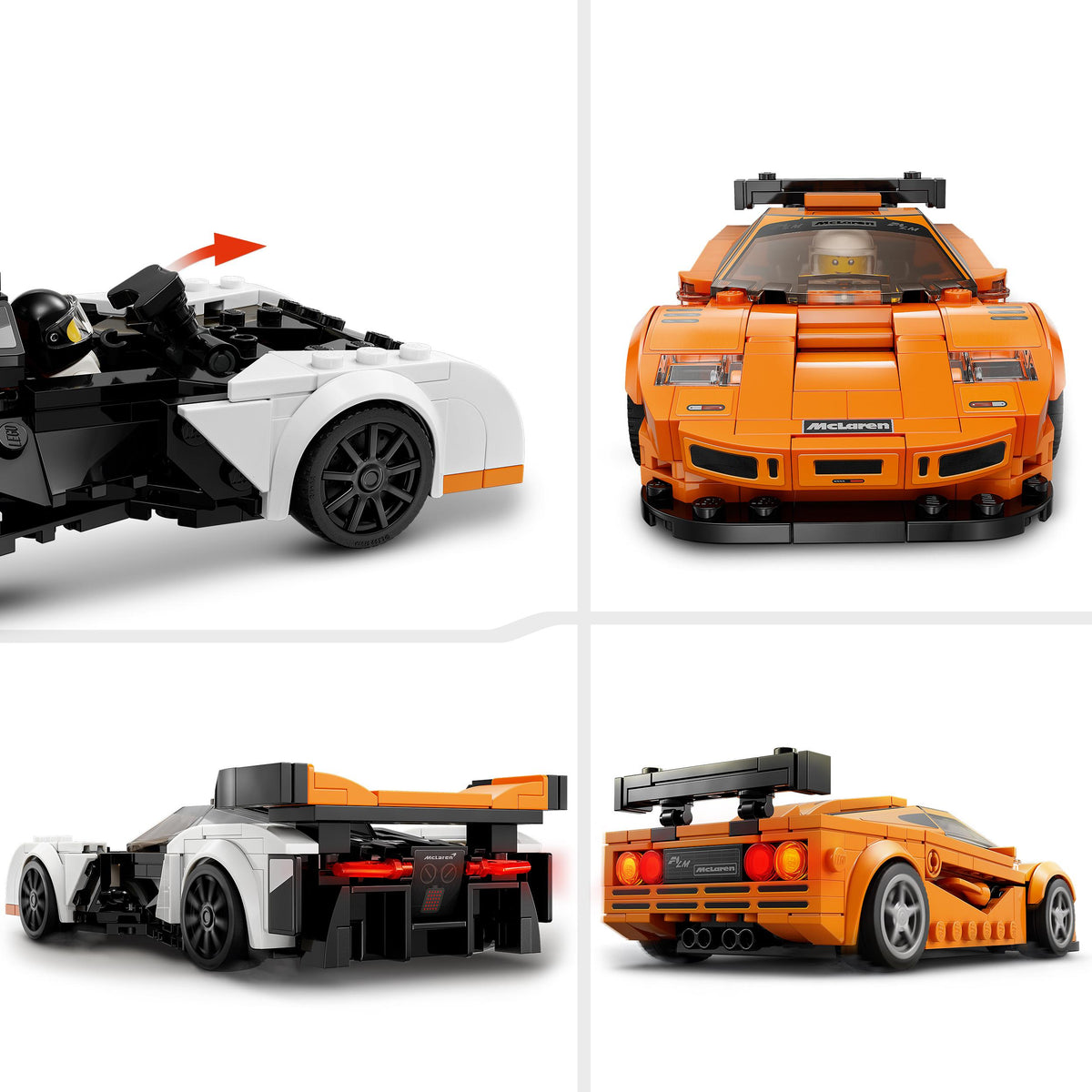 LEGO Speed Champions 76918 McLaren Solus GT & McLaren F1 LM