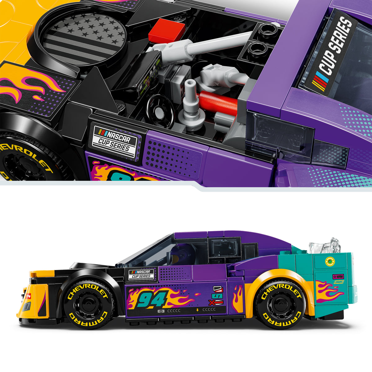 LEGO Speed Champions 76935 NASCAR Next Gen Chevrolet Camaro ZL1