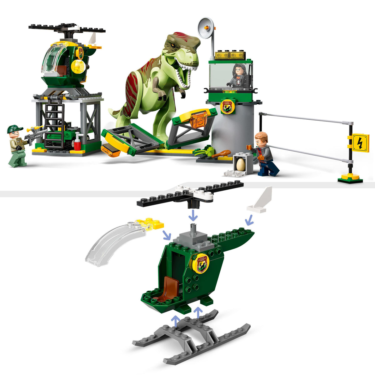 LEGO Jurassic World 76944 T. Rex Ausbruch
