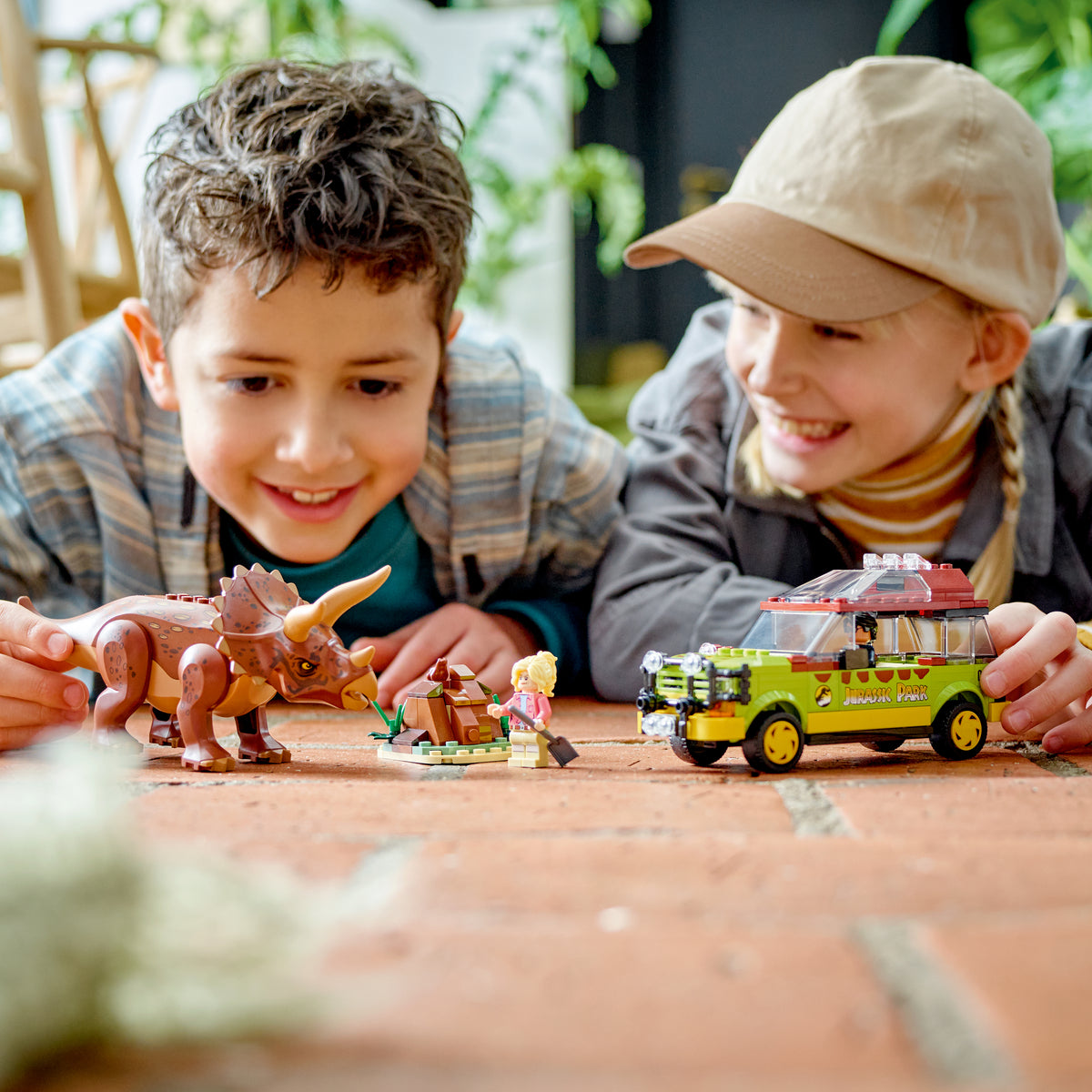LEGO Jurassic Park 76959 Triceratops-Forschung