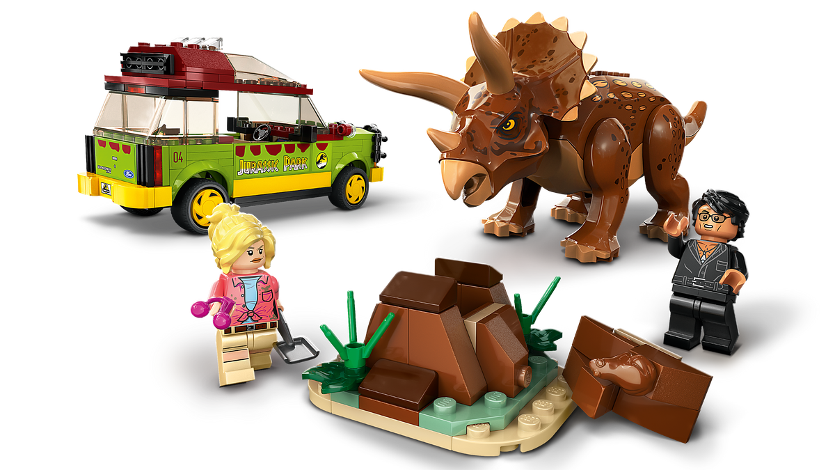 LEGO Jurassic Park 76959 Triceratops-Forschung