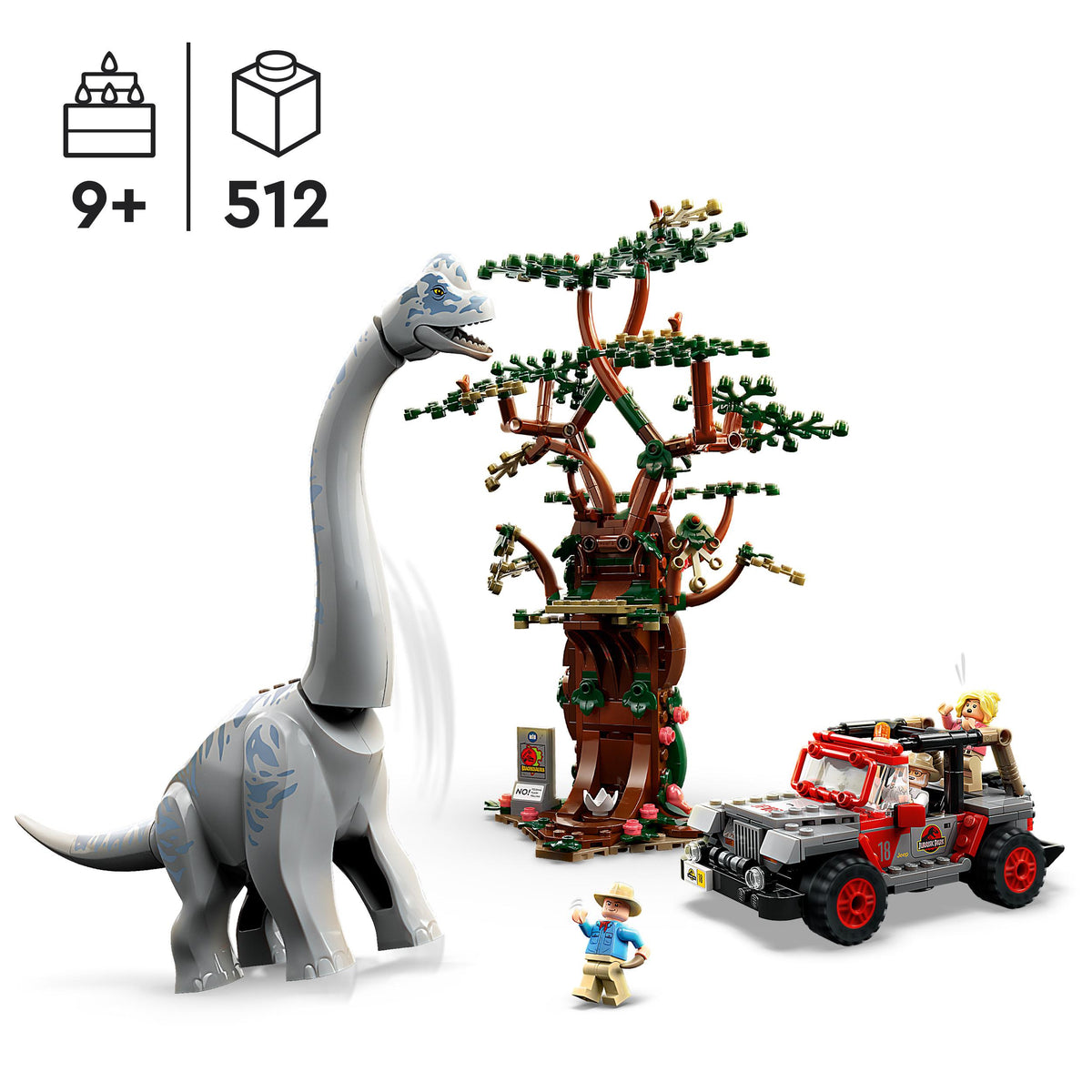 LEGO Jurassic Park 76960 Entdeckung des Brachiosaurus