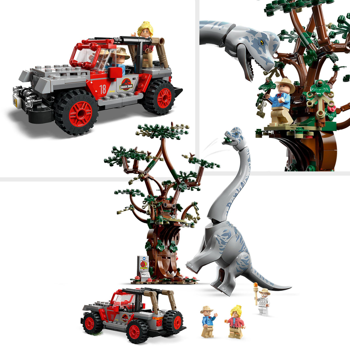 LEGO Jurassic Park 76960 Entdeckung des Brachiosaurus