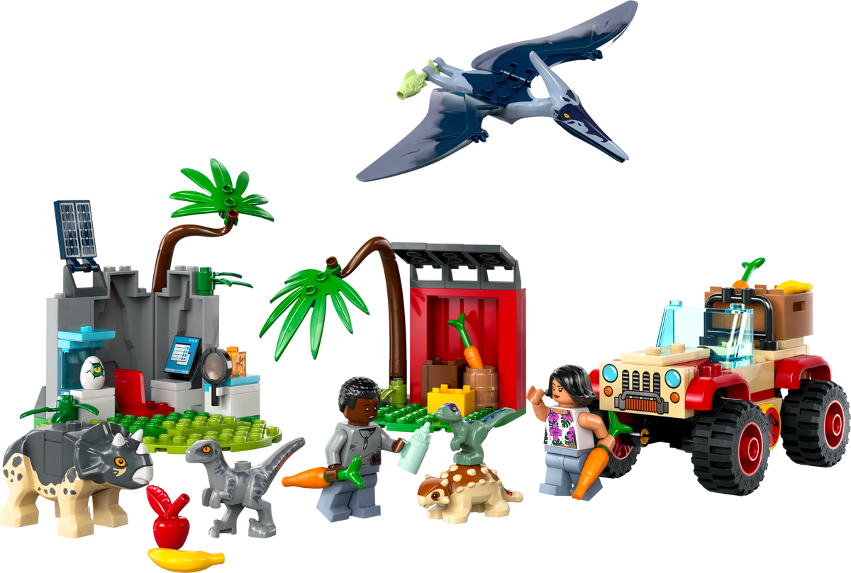 LEGO Jurassic World 76963 Rettungszentrum für Baby-Dinos