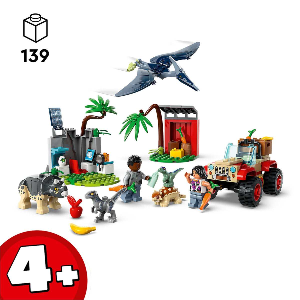 LEGO Jurassic World 76963 Rettungszentrum für Baby-Dinos