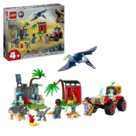 LEGO Jurassic World 76963 Rettungszentrum für Baby-Dinos