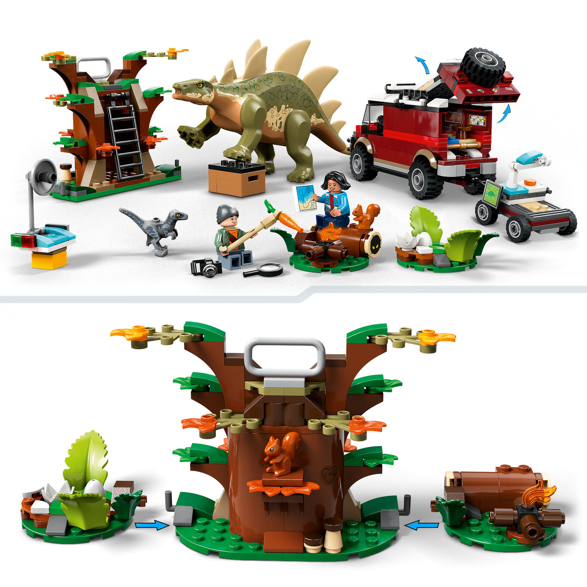 LEGO Jurassic World 76965 Dinosaurier-Missionen: Entdeckung des Stegosaurus