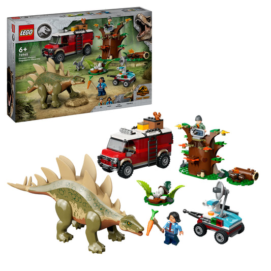 LEGO Jurassic World 76965 Dinosaurier-Missionen: Entdeckung des Stegosaurus