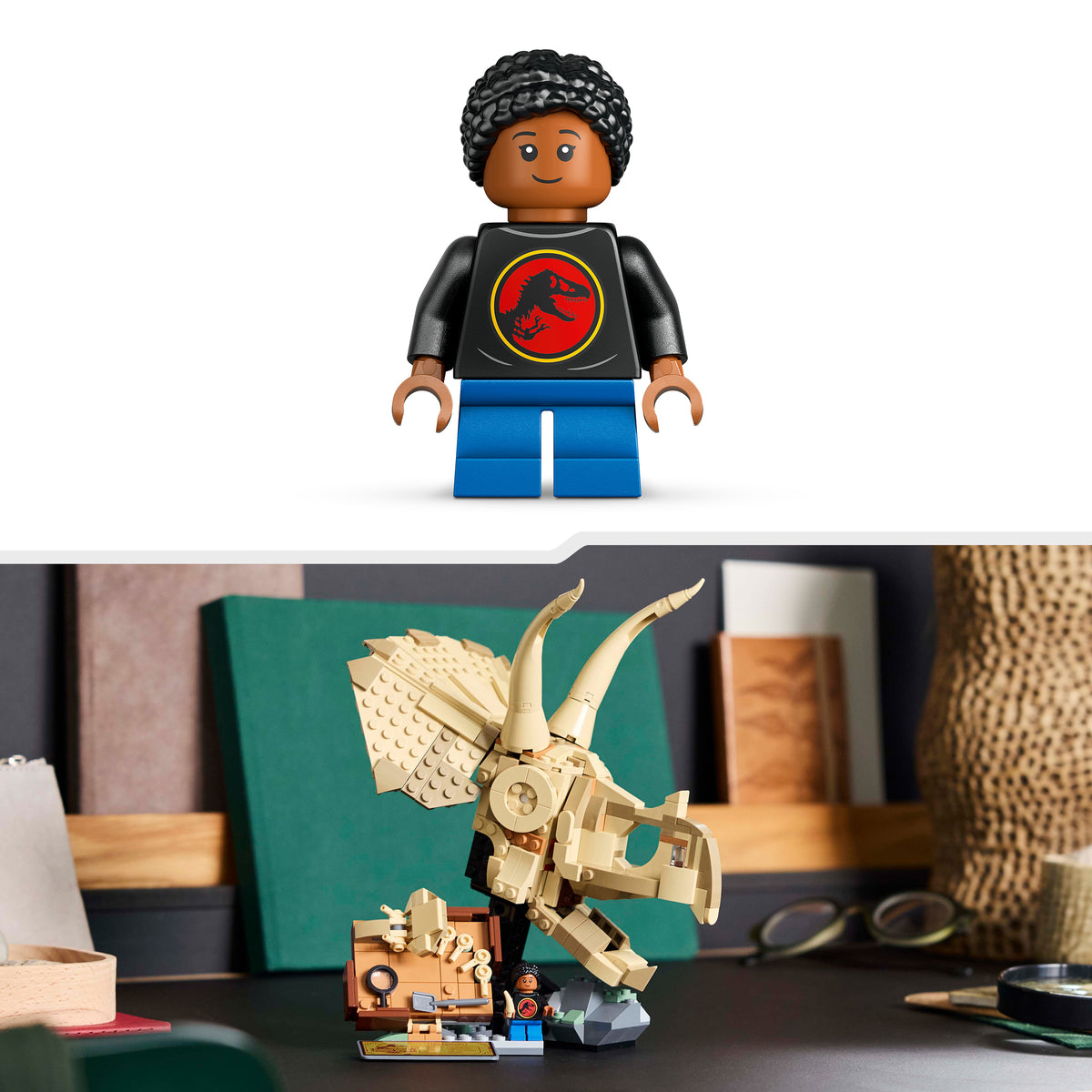 LEGO Jurassic World 76969 Dinosaurier-Fossilien: Triceratops-Schädel