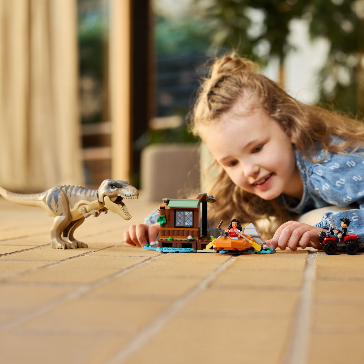 LEGO Jurassic World 76975 Flucht vor dem T.Rex