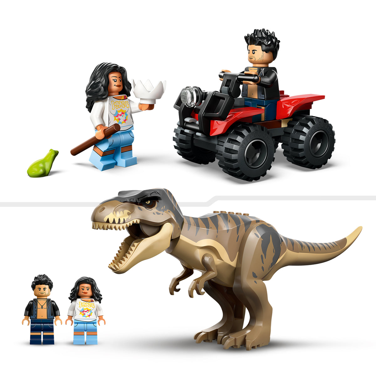 LEGO Jurassic World 76975 Flucht vor dem T.Rex