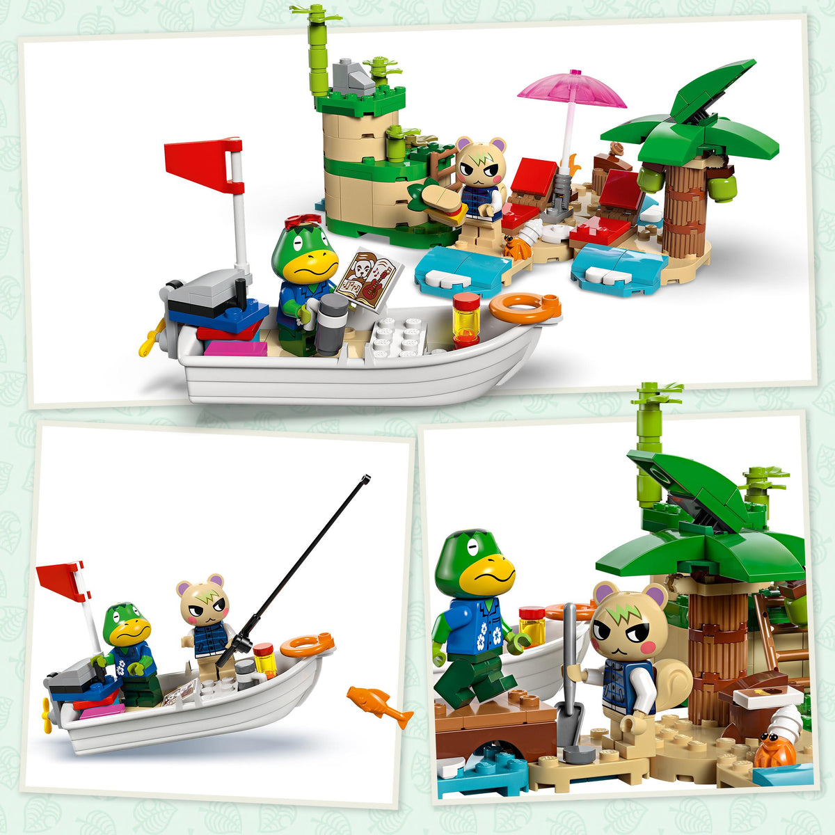 LEGO Animal Crossing 77048 Käptens Insel-Bootstour