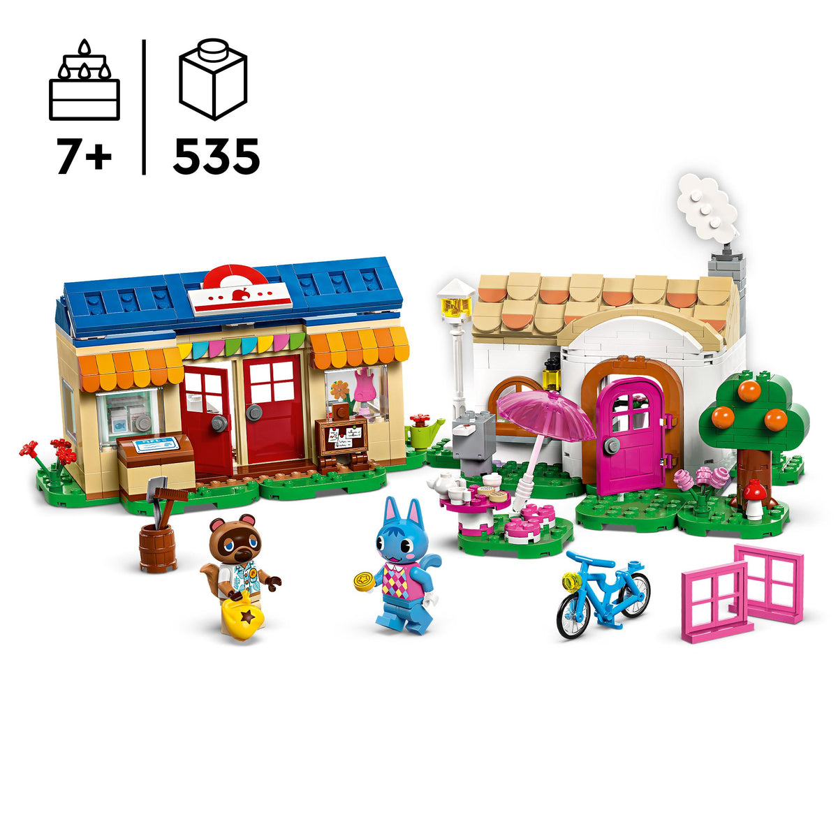 LEGO Animal Crossing 77050 Nooks Laden und Sophies Haus
