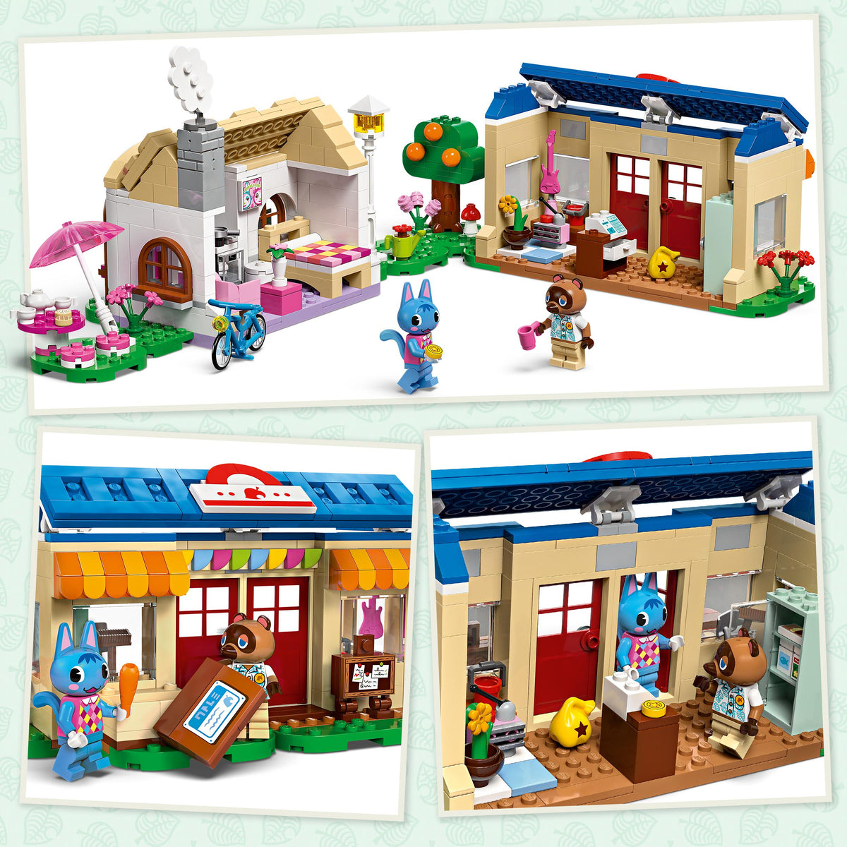 LEGO Animal Crossing 77050 Nooks Laden und Sophies Haus