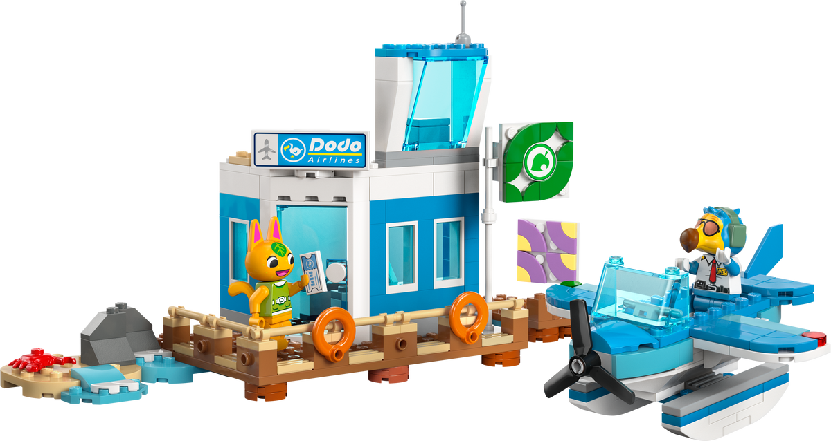 LEGO Animal Crossing Flieg mit Dodo Airlines