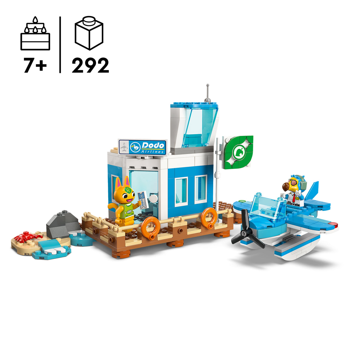 LEGO Animal Crossing Flieg mit Dodo Airlines
