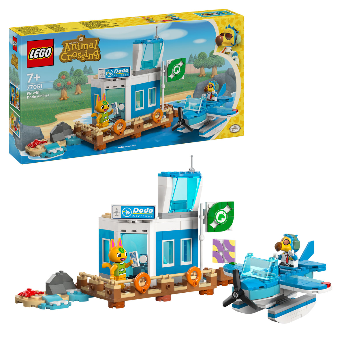 LEGO Animal Crossing Flieg mit Dodo Airlines
