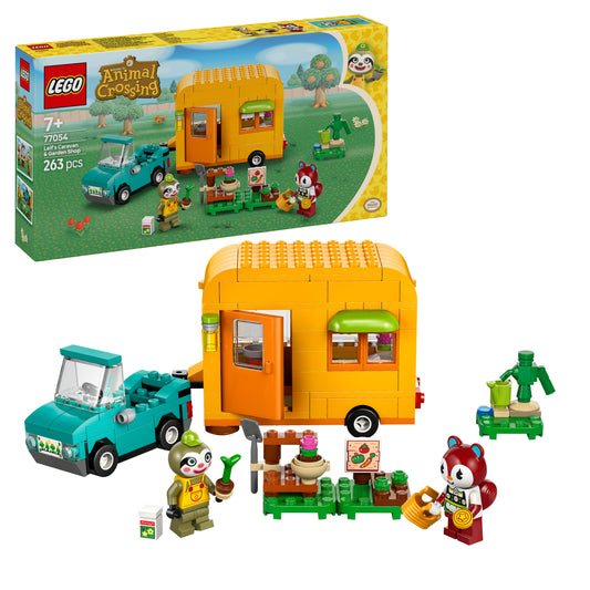 LEGO Animal Crossing 77054 Gerds Wohnwagen & Gärtnerei