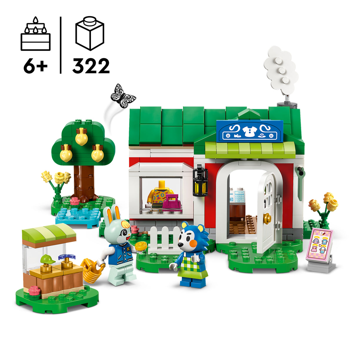 LEGO Animal Crossing 77055 Die Schneiderei der Schneiderschwestern