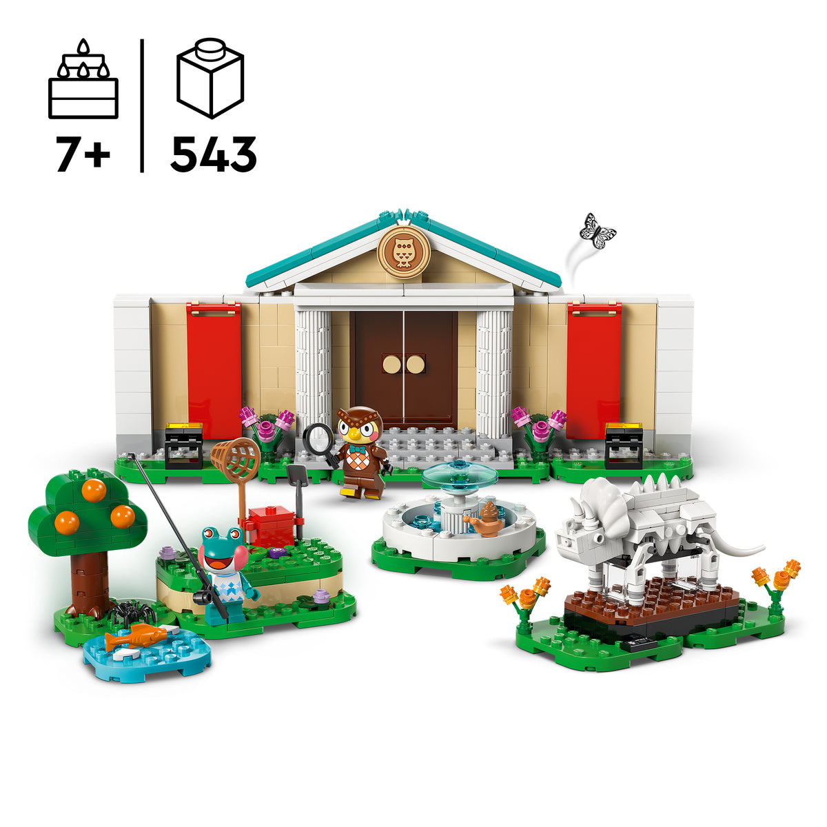 LEGO Animal Crossing 77056 Eugens Museumssammlung