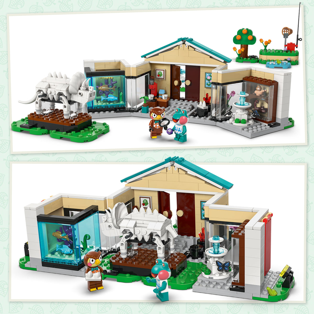 LEGO Animal Crossing 77056 Eugens Museumssammlung