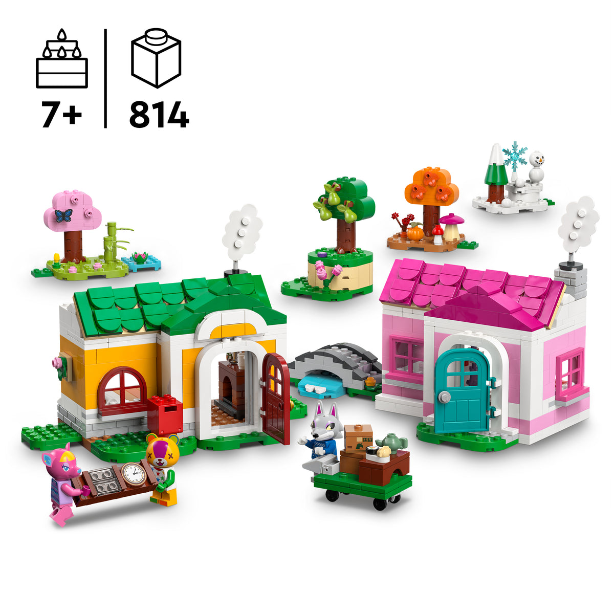 LEGO Animal Crossing 77057 Kreative Häuser: Jahreszeiten Voller Spaß