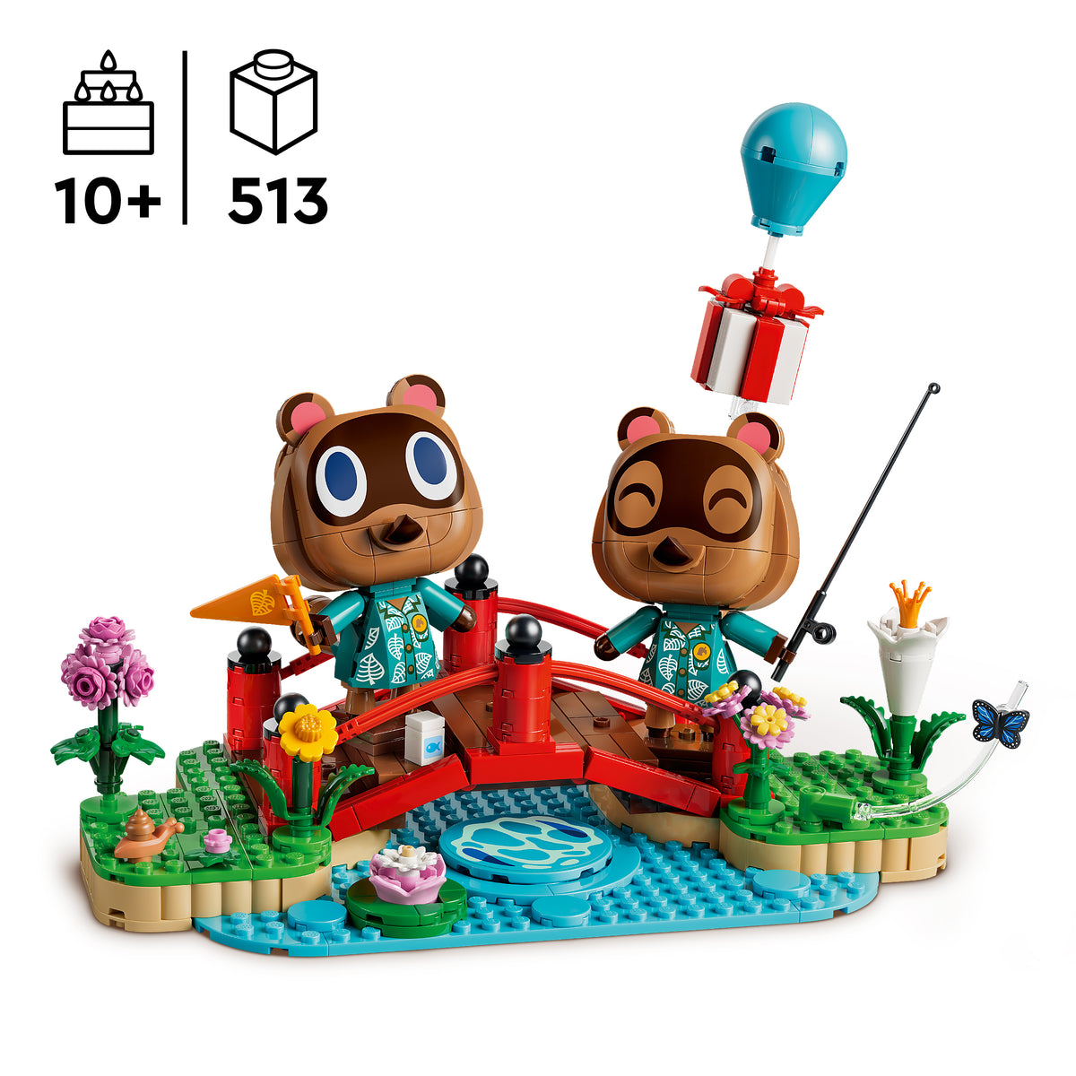 LEGO Animal Crossing 77059 Ausflug mit Nepp und Schlepp
