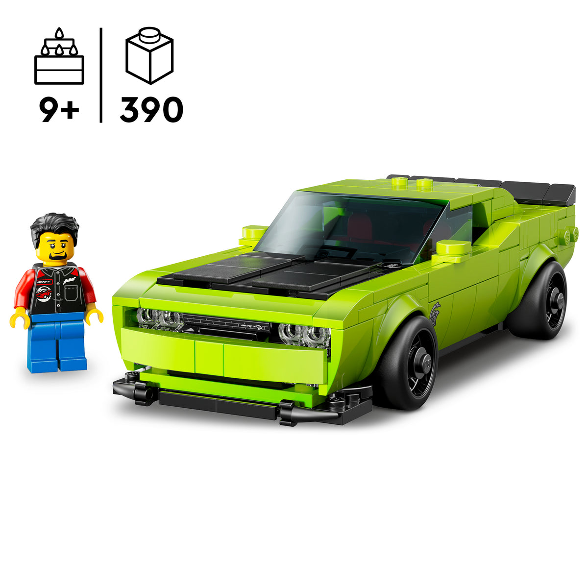 LEGO Speed Champions 77237 Dodge Challenger SRT Hellcat