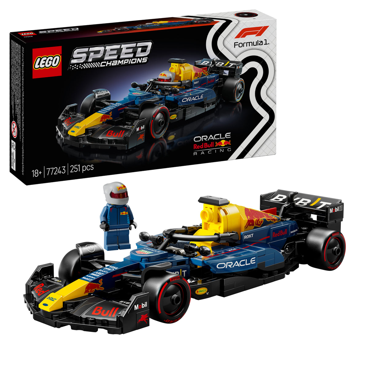 LEGO Speed Champions 77243 Oracle Red Bull Racing RB20 F1