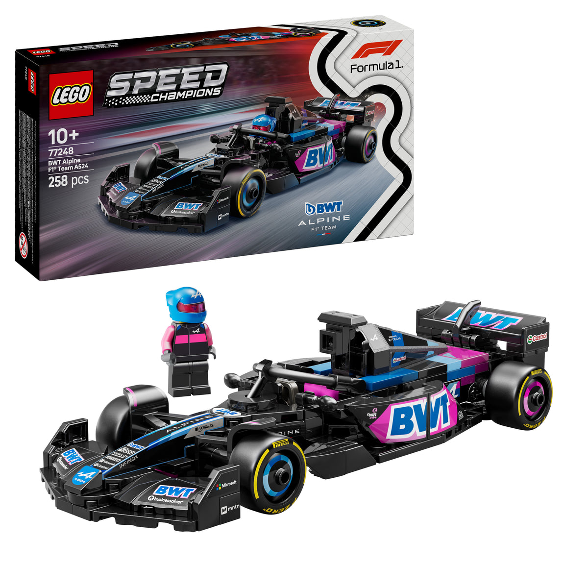 LEGO Speed Champions 77248 BWT Alpine F1 Team A524
