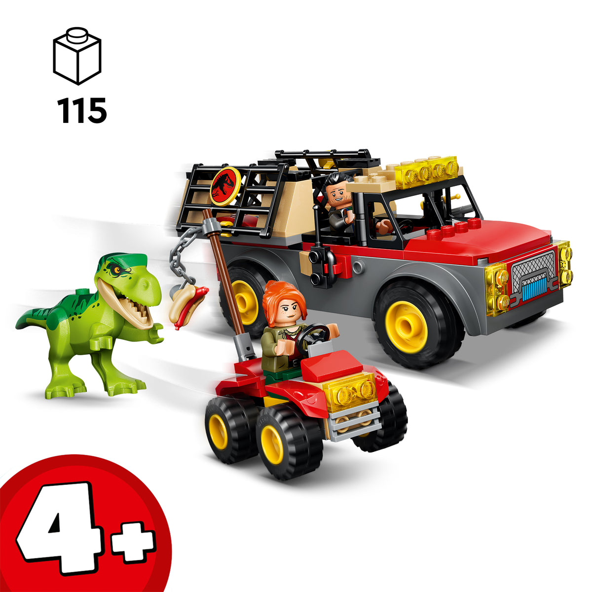 LEGO Jurassic World 77978 Transporter für den Jungen T.Rex