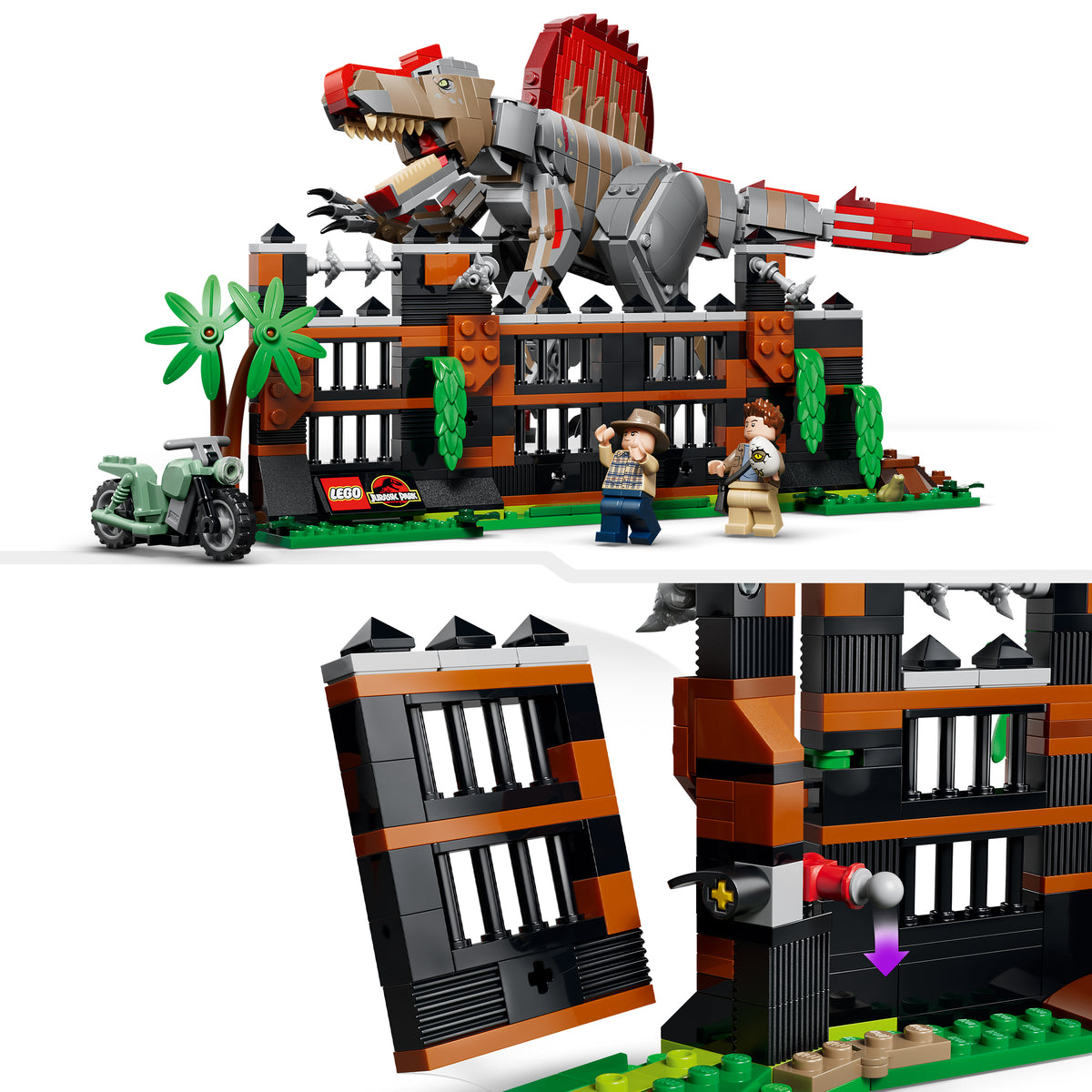 LEGO Jurassic World 77982 Flucht des Spinosaurus