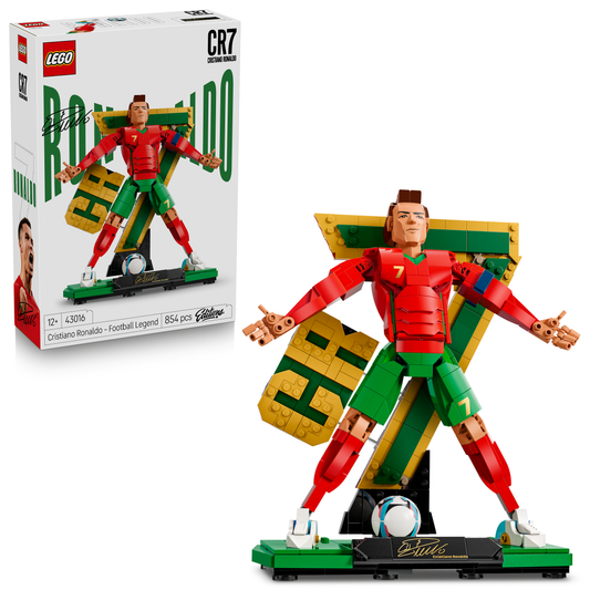 LEGO Editions 43016 Cristiano Ronaldo - Fußballlegende