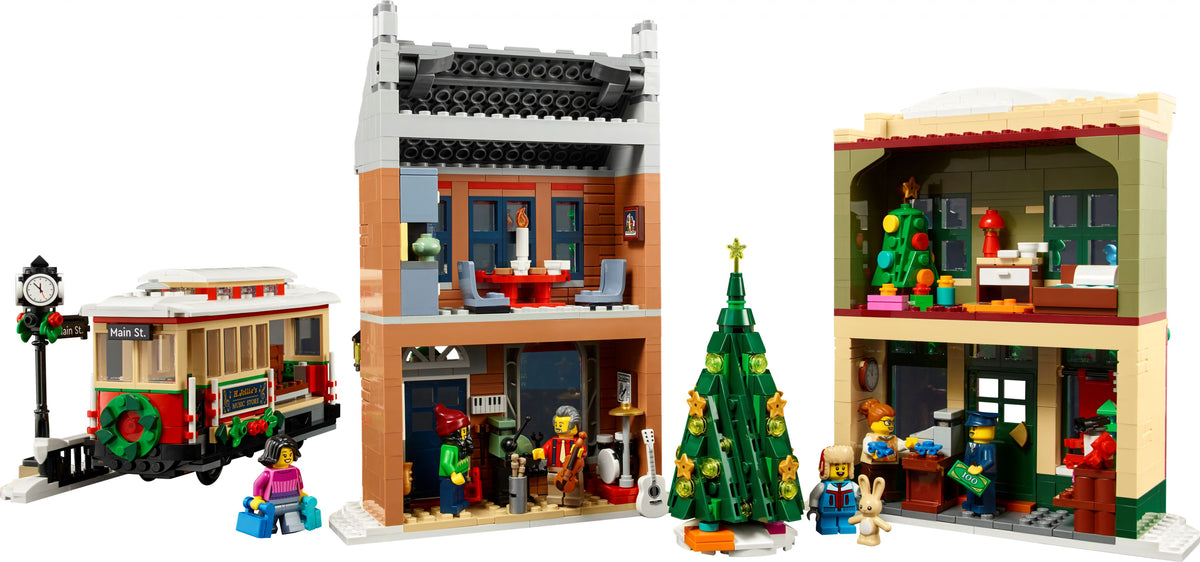 LEGO Icons 10308 Weihnachtlich geschmückte Hauptstraße