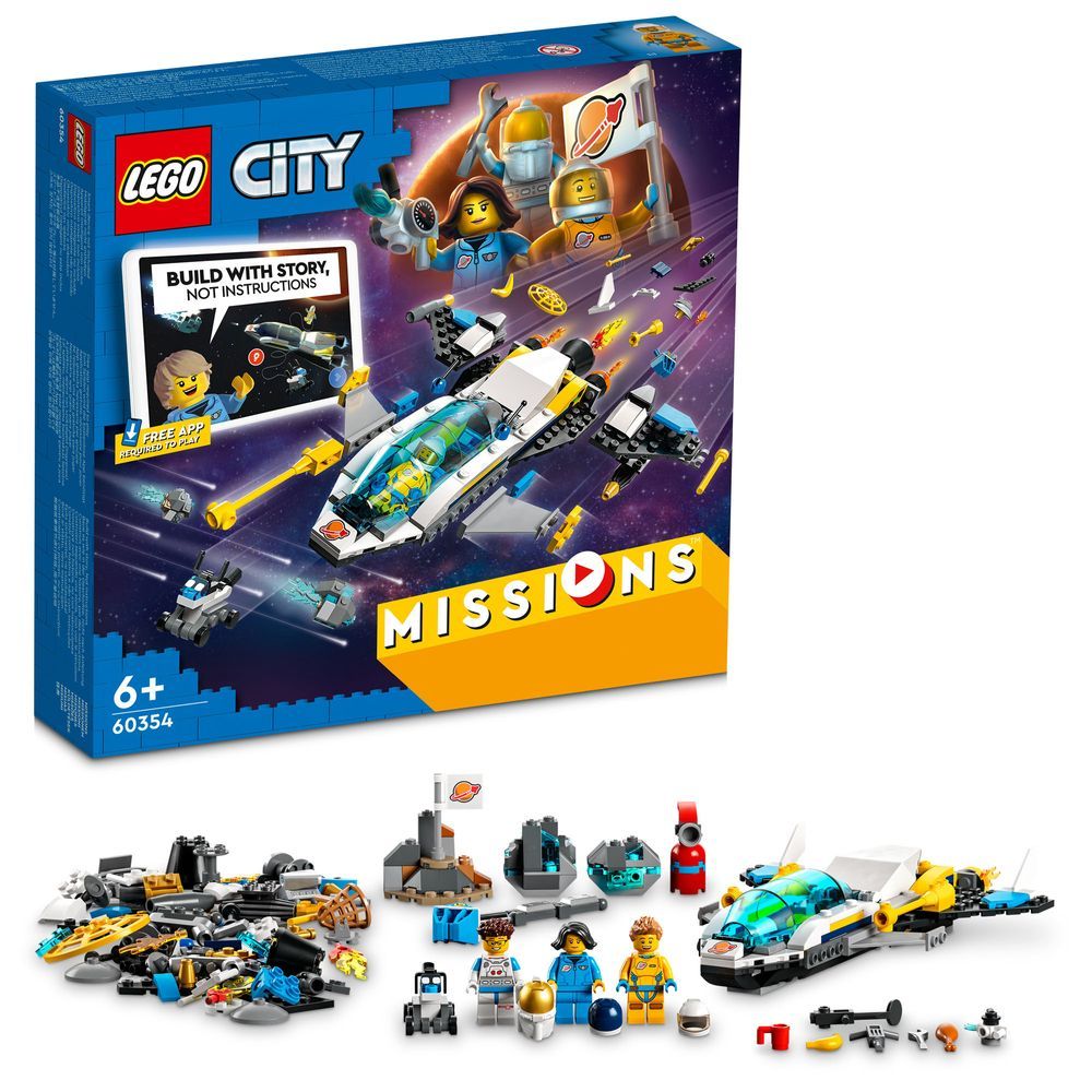 LEGO City 60354 Erkundungsmissionen im Weltraum