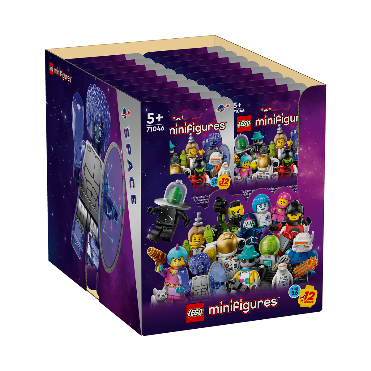 LEGO 71046 Collectible Minifigures Serie 26 - 36er Display