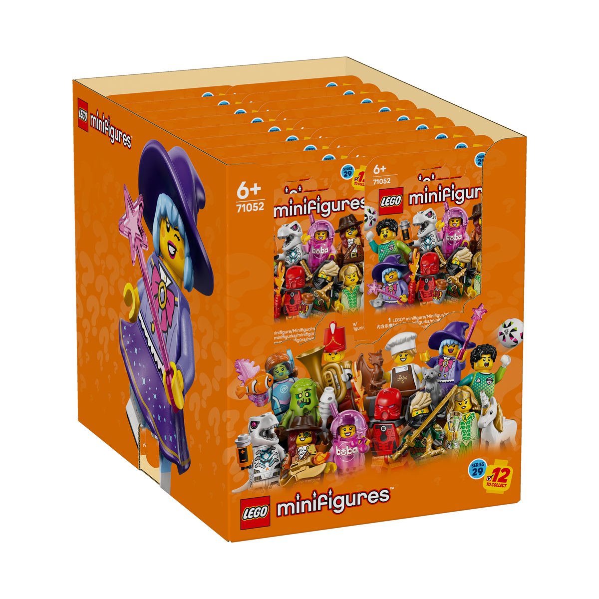 LEGO 71052 Collectible Minifigure Serie 29 - 36er Display