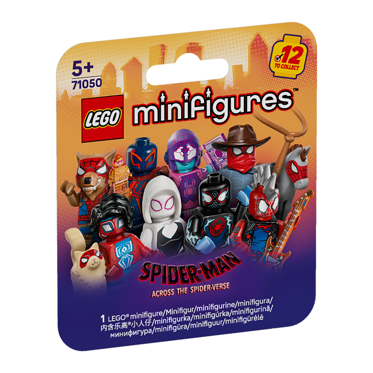 LEGO 71050 Collectible Minifigures Spider-Man: Across the Spider-Verse - 36er Display