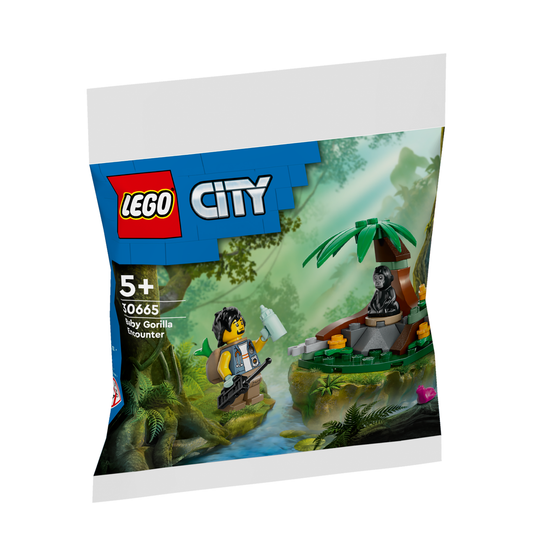 LEGO Polybag 30665 Dschungelforscher mit Baby-Gorilla